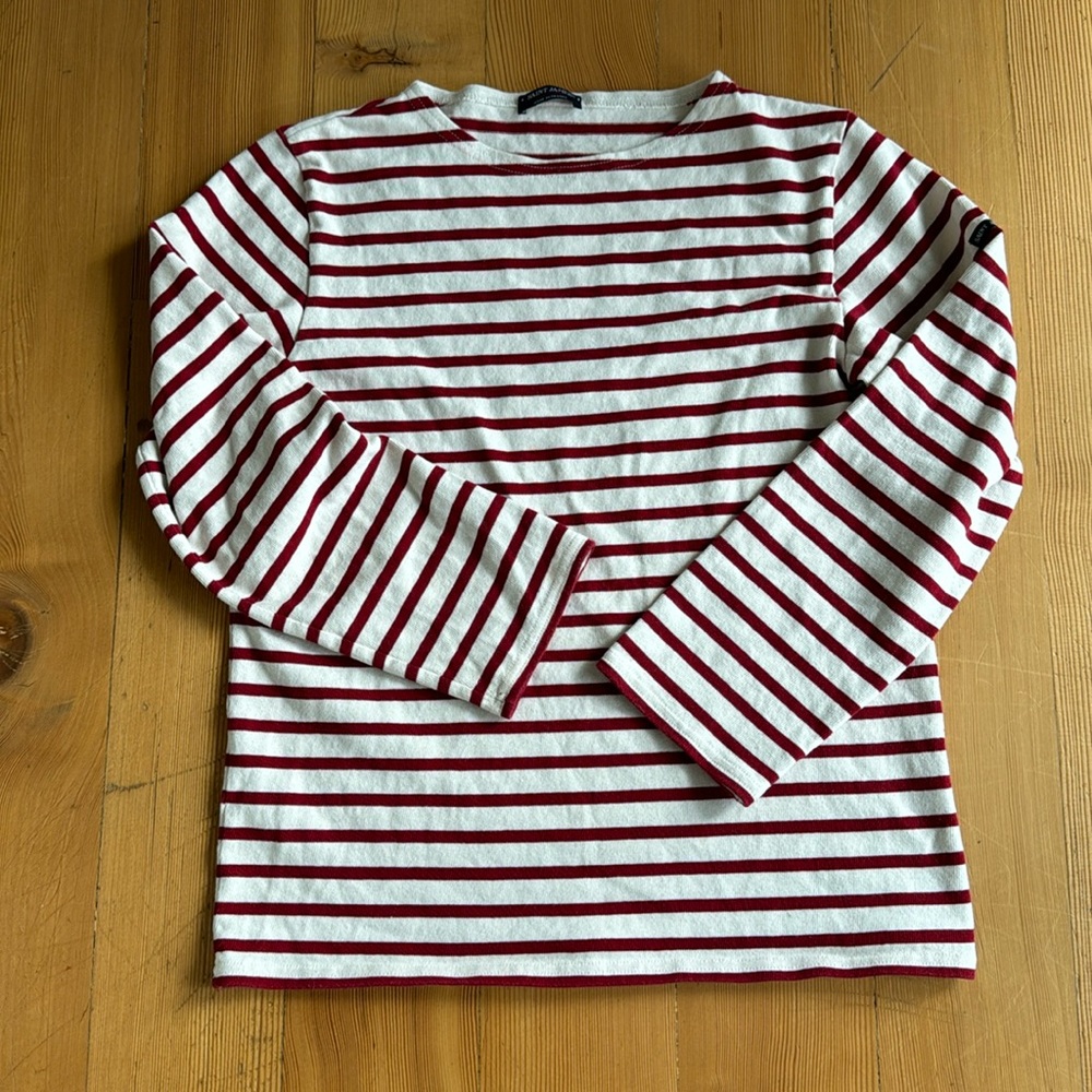 The original Saint James Breton shirt. Small